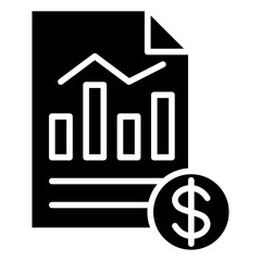 Financial Report Icon