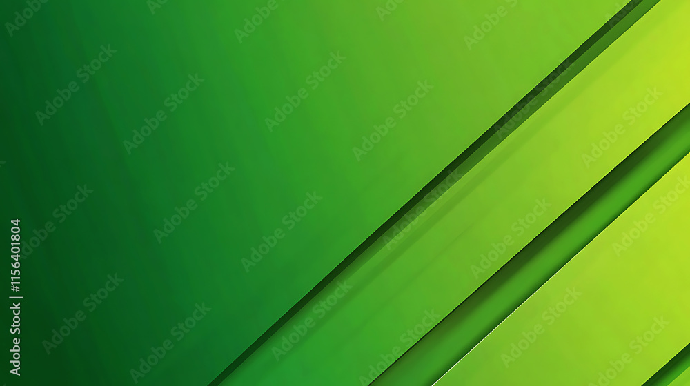 Poster abstract green background with diagonal layered lines, this image is a simple, clean abstract backgr