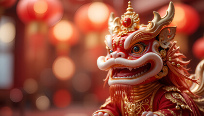 A chinese new year 2025.bokeh background