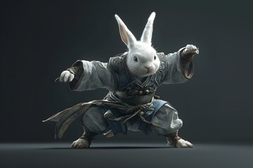 The White Rabbit Warrior: A Master of Martial Arts