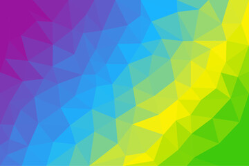 abstract background with gradient colors and triangle patterns