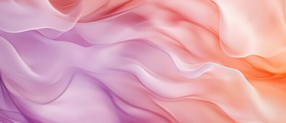 Fototapeta premium Soft watercolor background blending pastel peach, pink, and lavender tones beautifully