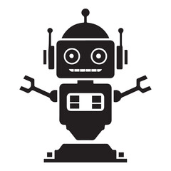 robot vector icon