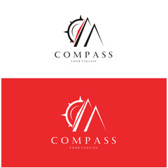 compass icon isolated on background.modern flat compass pictogram,business,marketing,internet concept.trendy simple vector symbol for websitedesign or button to mobile app.logo illustration.