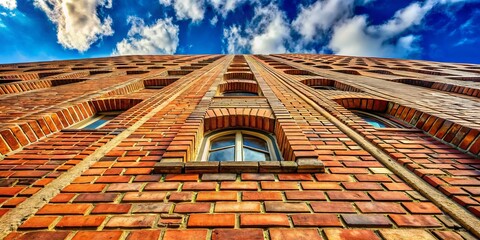 Professional Bricklaying & Building Services: Worm's-Eye View of Expert Masonry