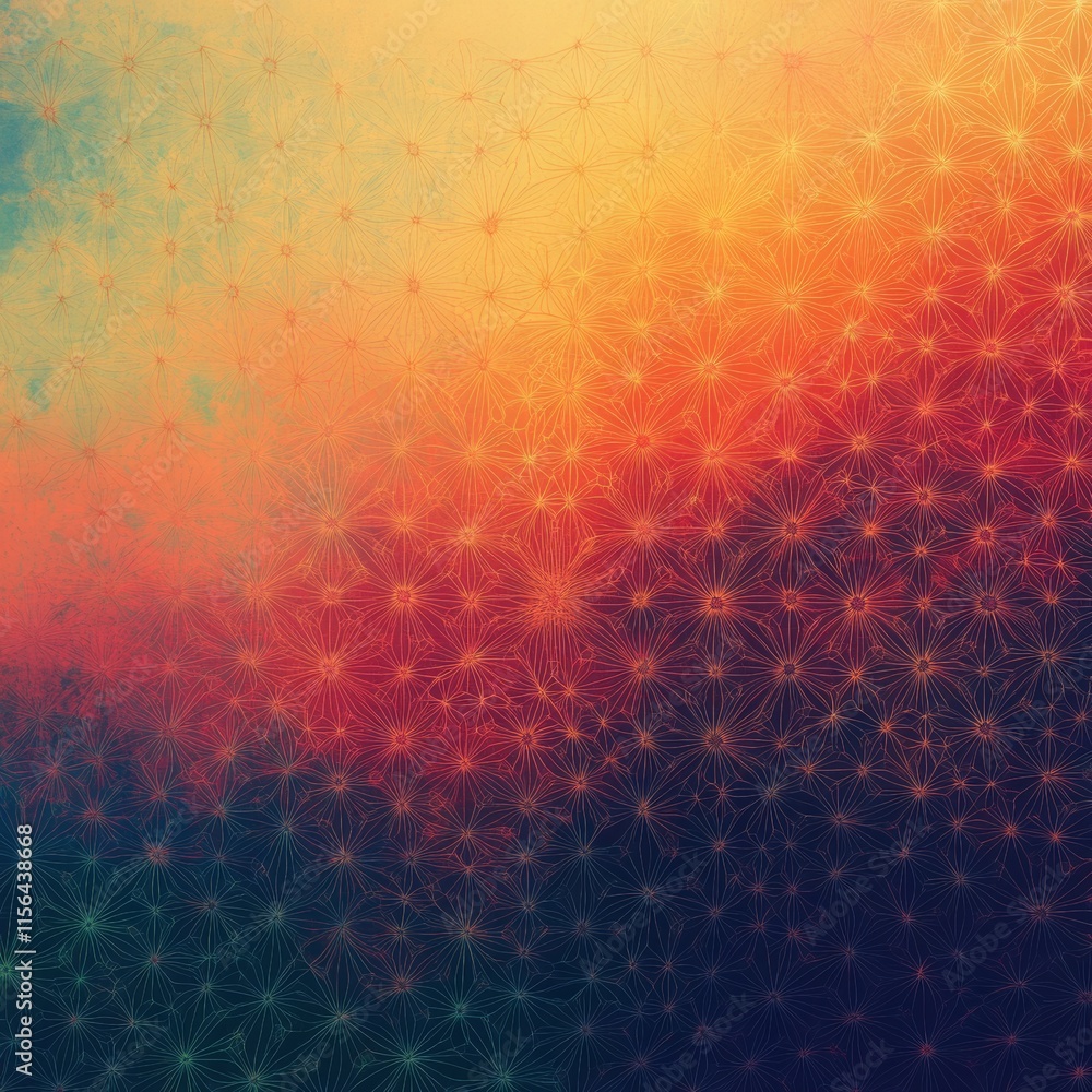 Poster a colorful background with a lot of stars. the stars are in different sizes and colors. the backgrou