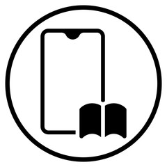 book glyph icon