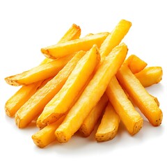 Delicious crispy french fries fast food restaurant food photography
