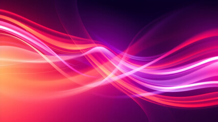 Neon Flow, A Dynamic Wave of Color