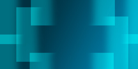 Dark and light blue abstract background with gradient. Overlapping geometric shapes diagonally. Wide banner pattern