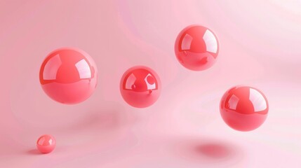 Exploring the 3D Minimalist Abstract Background Realm