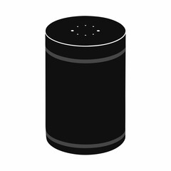 Smart Speaker Silhouette Vector Art