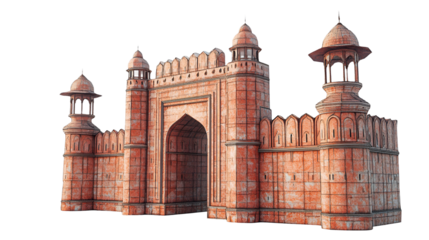 Delhis Amar Singh Gate Architectural Marvel, Red Sandstone, Historical Landmark