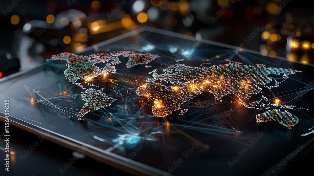 Poster Exploring brexit's global trade impact an interactive visualization of business environment dynamics