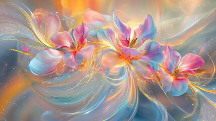 Fototapeta premium abstract fractal background