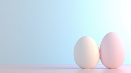 Fototapeta premium Pastel Easter Eggs