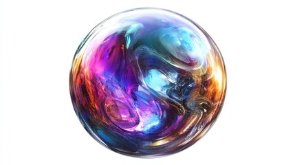 Colorful Glass Object