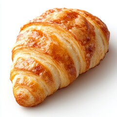 Delicious Golden Brown Croissant  Bakery Pastry  Breakfast Food Photography