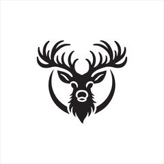 deer head vector illustration