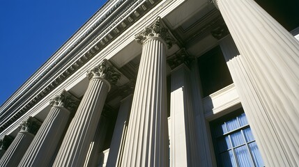 Federal Reserve building facade showcasing the architectural grandeur and historical significance of a key financial institution, embodying stability and economic stewardship
