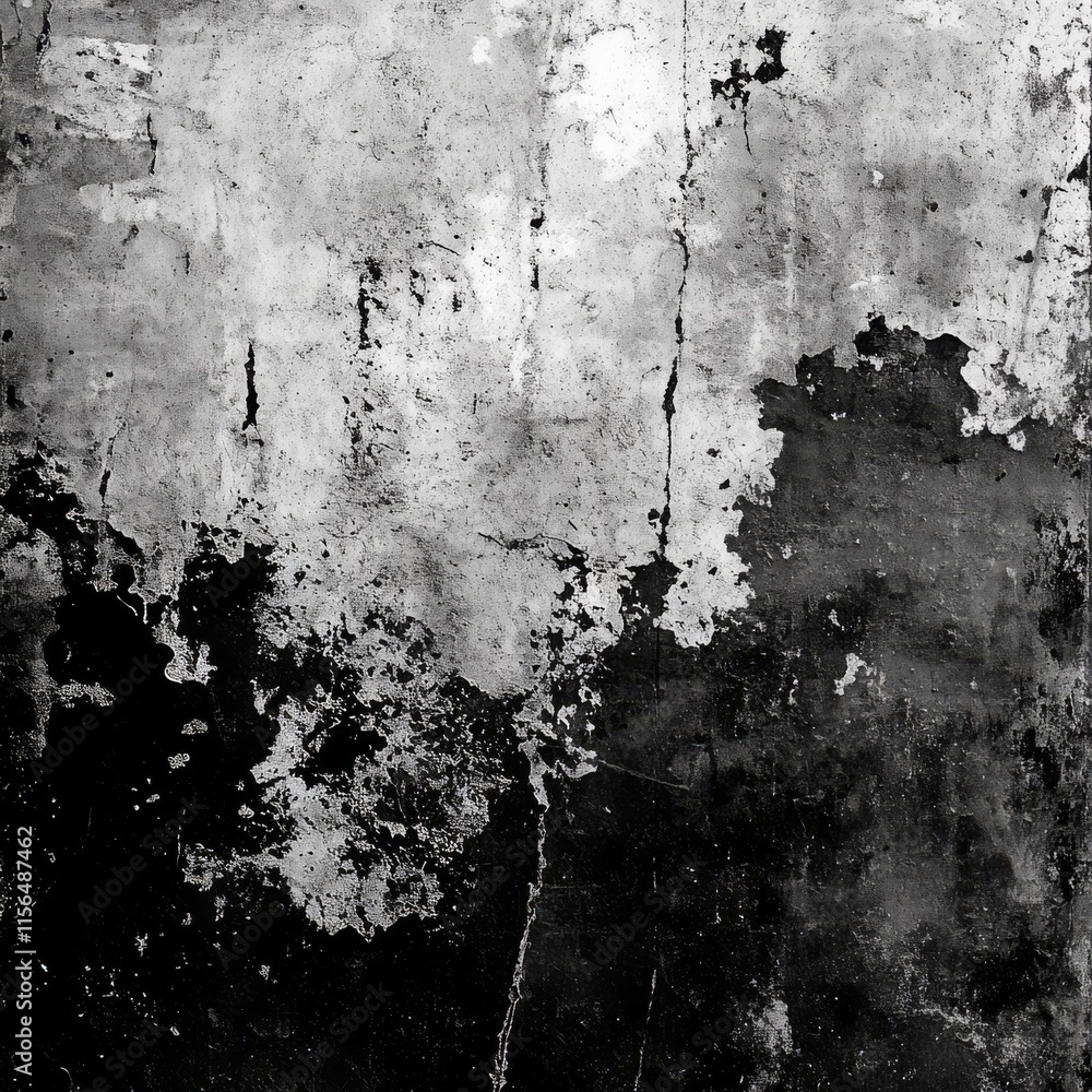 Leinwandbilder Grunge Texture. Monochrome retro grunge texture illustration. Abstract background with aged old rust.For usage of posters banners and designs.texture of concrete floor background for creation.