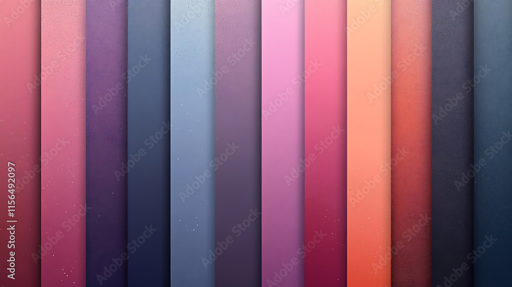 Fototapete vector gradient background set with different color textures