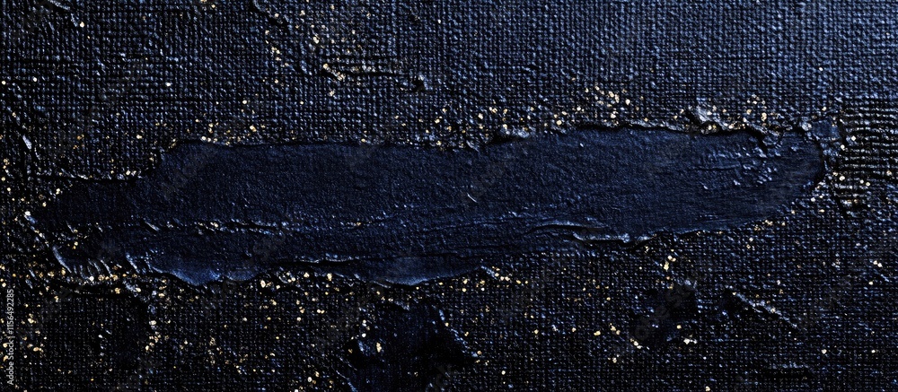 Poster grunge texture canvas background in dark blue and navy with decorative foil and empty copyspace for 