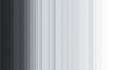 Obraz premium Abstract grayscale vertical stripes fading to white