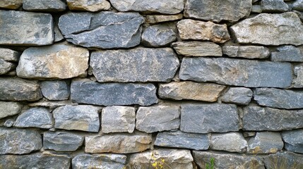 Obraz premium Grey Stone Wall Rustic Texture Background