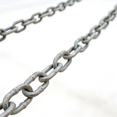 Fototapeta premium close up of a chain