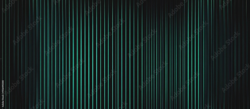Poster Abstract digital background featuring vertical cyan lines with gradient effect and ample negative space for text or graphic overlays.