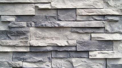 Gray Stone Wall Rectangular Blocks Texture