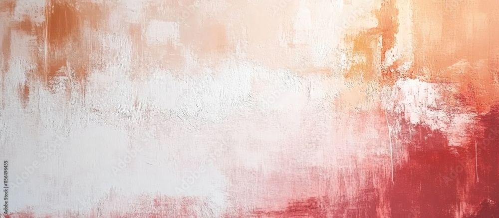 Poster soft abstract gradient painting background in warm hues with ample empty space for text or creative 