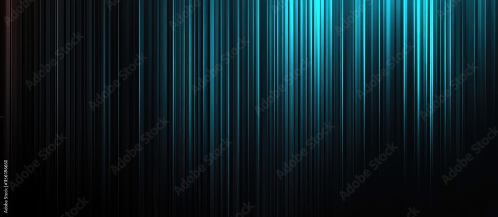 Aufkleber abstract cyan striped background with narrow lines and space for text ideal for modern digital desig