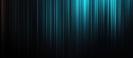 Abstract cyan striped background with narrow lines and space for text ideal for modern digital designs and creative projects