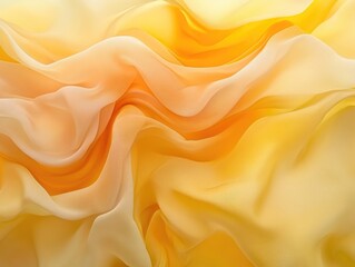 Obraz premium Yellow and White Fabric Close Up