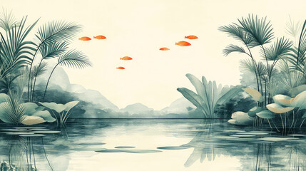 Japanese background