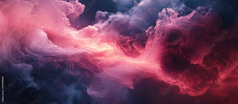 Poster ethereal abstract fluid background with organic swirls ideal for creative projects and text overlay