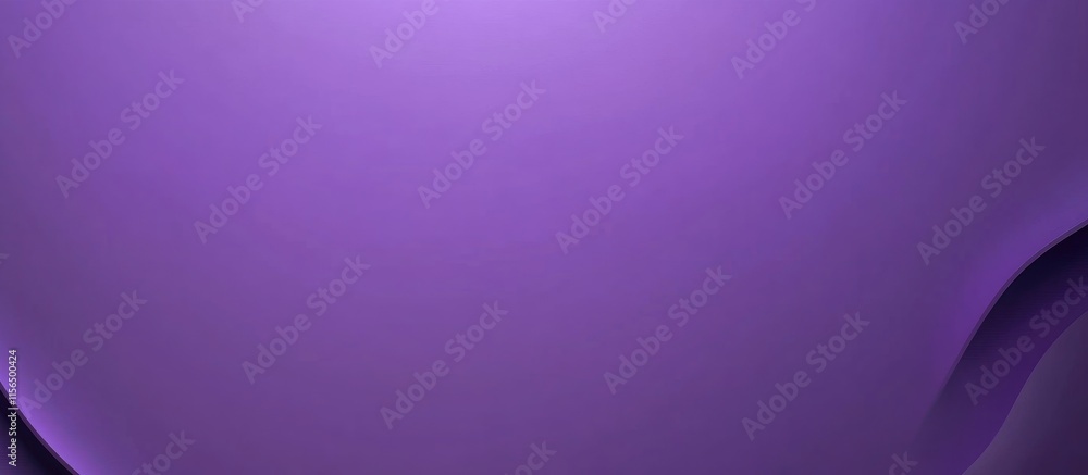 Poster lavender ultra violet gradient background with soft curves and copyspace for text or design elements