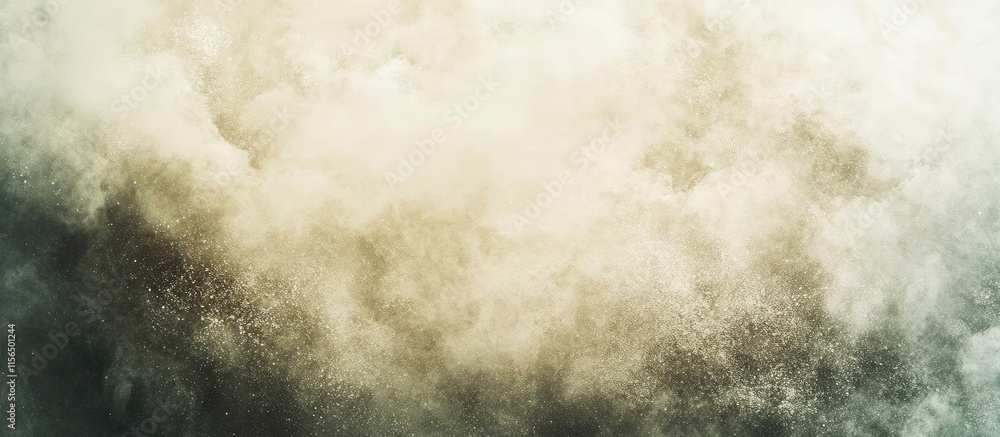 Poster Elegant abstract background featuring a textured dust surface with soft gradients and ample negative space for text or design elements.