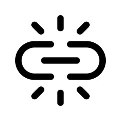 unlink glyph icon