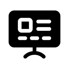 web design glyph icon