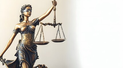 Fototapeta premium Lady Justice Statue