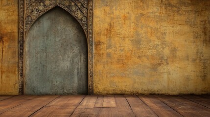 Old Doorway in Ancient Room