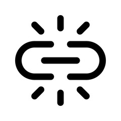 unlink line icon