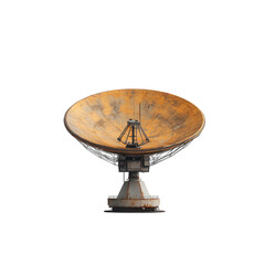 Rusty Satellite Dish Antenna Old Technology Space Exploration Communication