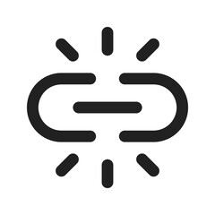 unlink line color icon