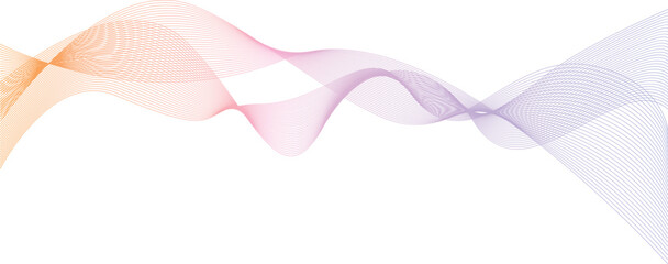 グラデーション 波形 ラインウェーブ グラフィック 背景素材	