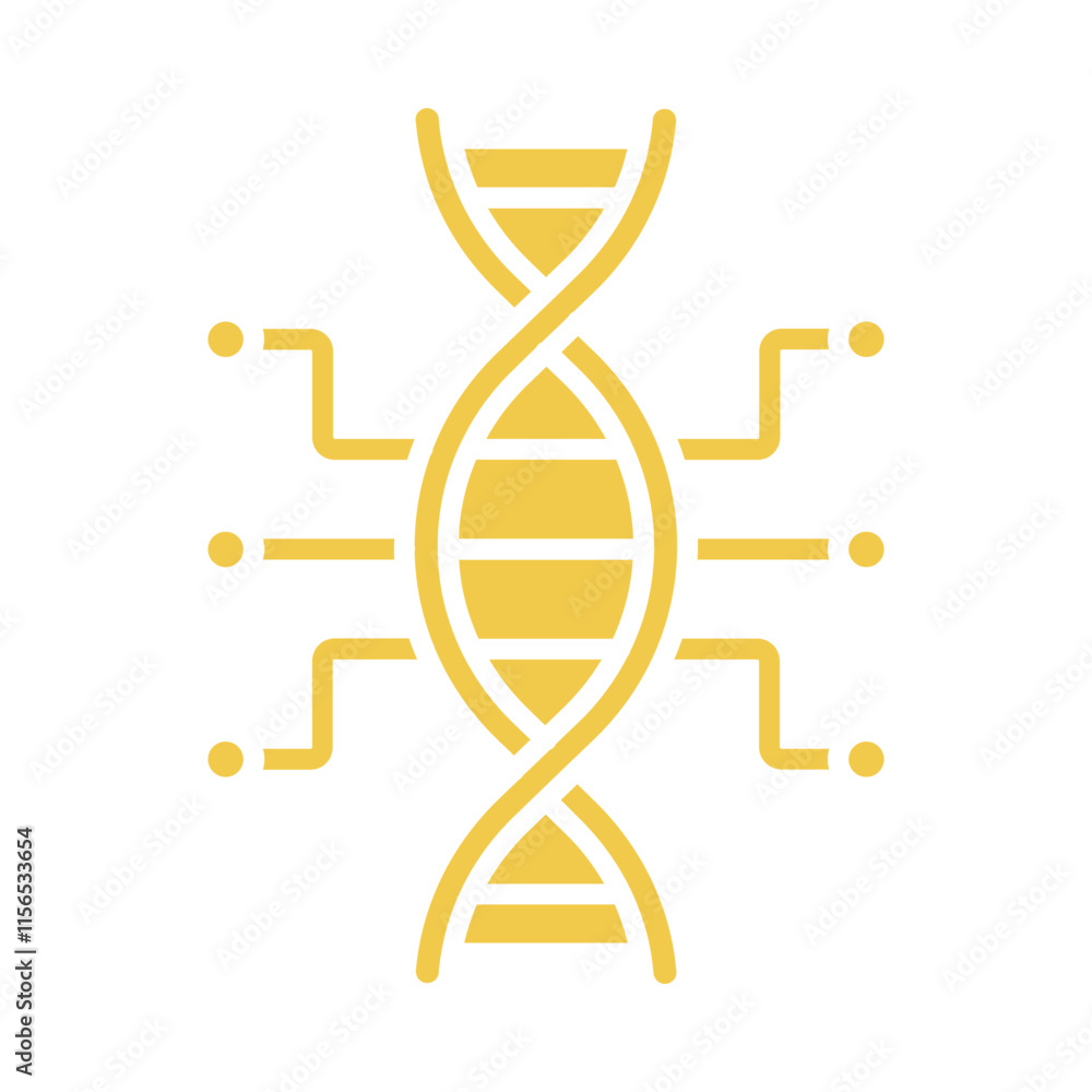 Wall mural Dna Icon