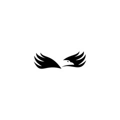 eagle with wings logo designs